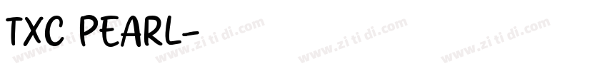 TXC PEARL字体转换